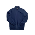 thumbnail image 2 of Alfani Mens Water- Resistant Bomber Jacket, Blue, Small (Regular), 2 of 3
