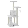 thumbnail image 3 of Sam's Pets Sam 54" White Cat Tree, 3 of 5