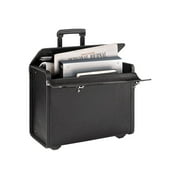 Solo Midtown Collection Lincoln Rolling Catalog Case, Polyvinyl, Black