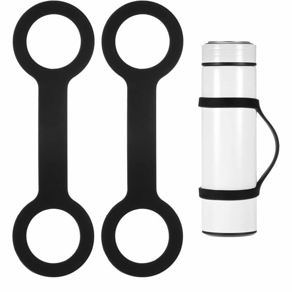NORIZF Water Bottle Handle Carrier Strap [2Pcs] - Makes Any Cup Handheld Use for Running & Bike & Hiking & Gym Water Bottle Handle Strap