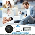 Paddsun HD 1080P WIFI IP Wall Clock Security Camera DVR Motion Detection Nanny Cam NEW