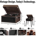 thumbnail image 3 of Soporte Tocadiscos Victrola Bluetooth Liberty 3 Velocidades, 3 of 4