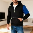 thumbnail image 4 of Tauxra Men Hooded Softshell Jacket, Outdoor Windbreaker for Hiking and Camping with Zippered Pockets, Lightweight Breathable Full Zip Jacket for Men, 4 of 9
