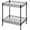 2-Black Net basket rack, variant on Storage Shelves, 5-Tier Wire Shelving Unit with Baskets Storage Rack Corner Shelf Shelving Adjustable Storage Shelf, 11.8" D x 15.7" W x 63" H, Black