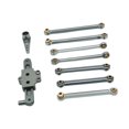 thumbnail image 5 of Almencla RC Car Steering Kits Upgrades High Strength Replaces Metal for Wltoys 1:12 RC Car 124006 12427 12427 12428 Crawler Model Accs grey, 5 of 8