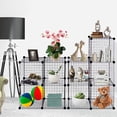 thumbnail image 2 of Costway Organizador de Cubos de Alambre, Estantes de Almacenamiento de Rejilla de 12 Cubos, Cubos Apilables de Metal, DIY Estantería Modular, Armario Organizador para Sala de Estar, Dormitorio,Oficina, 2 of 9