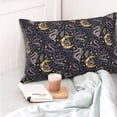 thumbnail image 4 of Pofeuu Snake Sleep Print Polyester Microfiber Plush Pillowcases, Super Soft and Cozy Pillow Case Covers with Envelop Closure（Pillow core not included）-20"x30", 4 of 6