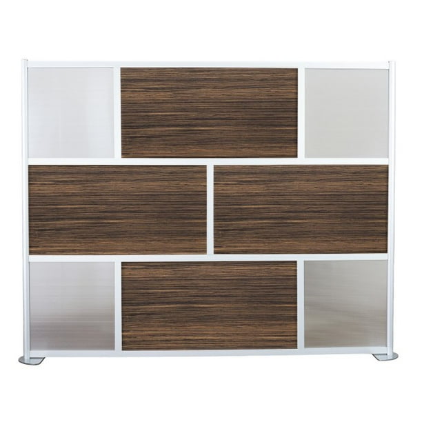 8 Panel Modern Room Divider for Home or Office 78"t x 100"w Walmart
