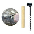 thumbnail image 3 of Almencla Perceuse-Tarière Compacte Robuste avec Manche en Bois pour Camping et Randonnée en Plein Air 10x230 mm, 3 of 5