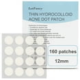 160 Acne Dots, Hydrocolloid Pimple Patches, Cystic Acne Patch, Face