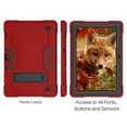 thumbnail image 4 of FIEWESEY for Vankyo MatrixPad Z4/Z4 Pro 10 Inch Tablet Case,Heavy-Duty Drop-Proof and Shock-Resistant Hybrid case(Built-in Stand), for Vankyo MatrixPad Z4/Z4 Pro/Llltrade 10 inch Tablet(Red+Black), 4 of 7