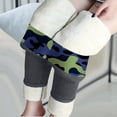 thumbnail image 2 of Fleece Lined Leggings Women Winter Sherpa Fleece Lined Leggings, High Waist Stretchy Tights Thick Cashmere Pants Plush Warm Thermal Sweatpants Pantalones Termica Para Mujer, 2 of 5