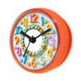 thumbnail image 3 of hengtong Bathroom Shower Clock Educational Clock Colorful Modern Compact Small for Mirror orange, 3 of 10