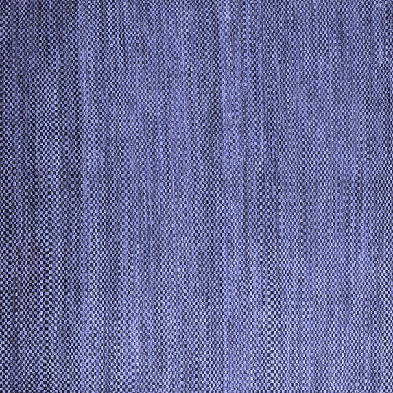 Ahgly Company Indoor Square Abstract Blue Modern Area Rugs, 5' Square