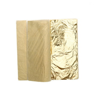 Barnabas Blattgold: Imitation Silver, Aluminum Leaf, 25 Sheets, 5.5 Inches Booklet