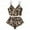 Brown, variant on FhsagQ Lingerie for Women Plus Size Bodysuit Silk Pajamas Satin Lingerie Lace Shorts Set Women Underwear Sleepwear S-Xxl Lingerie Sets for Women Crotchless Plus Brown M