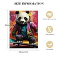 thumbnail image 2 of COMIO Graffiti Wall Art Panda Painting Pop Art Nursery Wall Decor Ready to Hang, 2 of 5