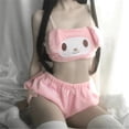 thumbnail image 3 of Pijama de talla S-XXL para mujer, ropa interior cómoda, camisón de leche triturada, Kawaii, 3 of 4