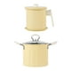 thumbnail image 2 of Juego de freidora, calentador de leche y colador de aceite de 1,4 l, universal para patatas fritas Amarillo, 2 of 9