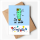 thumbnail image 1 of Tarjeta de felicitación de matrimonio Unbranded con cactus, 1 of 4