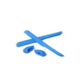 thumbnail image 4 of Walleva Blue Replacement Lenses And Blue Rubber Kit for Oakley Fast Jacket XL Sunglasses, 4 of 5