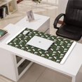 thumbnail image 3 of Long Mouse Pads for Desk,Green Cartoon Unicorn Floral Pattern Desk Mats on Top Of Desks, Desk Mouse Pad Extra Large with 3mm Non-Slip Base and Stitched Edge for Gaming,Office,Work,Home 31.5"x15.7", 3 of 6