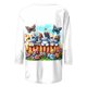 thumbnail image 2 of TaTaai Women Easter Print T-Shirt Crew Neck Three Quarter Sleeve Loose Fit Casual Ladies Spring Holiday Daily Wear Lightweight Breathable Non-See-Through Machine Washable Pullover Top Gift, 2 of 5