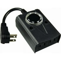 Tru-Guard 59429TV Heavy-Duty Outdoor Mechanical Electrical Plug In Count Down Timer - Quantity of 1