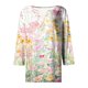 thumbnail image 5 of Fiudx Ofertas Flash Del Día Solo En Línea Blusa de Manga 3/4 Corta Estampada a La Moda para Mujer, Blusa Informal con Cuello Redondo, 5 of 5