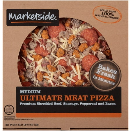 Marketside Medium Ultimate Meat Pizza, 25.5 oz