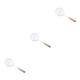 thumbnail image 2 of Bearachild Juego de cucharas skimmer duraderas: conveniente y fácil de freír con mango largo Type1 NO1, 2 of 6