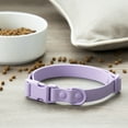 thumbnail image 5 of Vibrant Life Water Resistant Adjustable Dog Collar, Lavender, M, 5 of 8