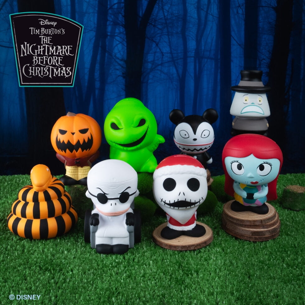 Disney The Nightmare Before Christmas Squish'Ums Halloween Town Series Jack Skellington 1-Count Mini