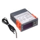 thumbnail image 1 of Controlador de temperatura digital Termostato centígrado de enfriamiento de calefacción con sensor Irfora 110-220VAC, 1 of 7