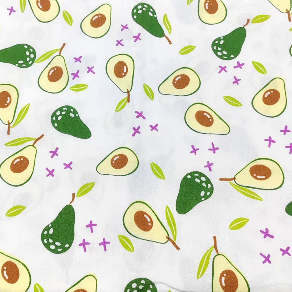 8Pcs 18x22 inch Quilting Cotton Fabric Squares Quilting Supplies Multi-Color Design Printed Floral Fabric for DIY(Fruit)