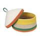 thumbnail image 3 of Organizador de juguetes de canasta de almacenamiento de cuerda de algodón con mango de decoración del hogar Organizador de entrada de la basura de la, 3 of 7