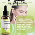thumbnail image 3 of Tinnitus Relief for Ringing Ears, Effective Ear Ringing Relief Drops, Natural Herbal Tinnitus Treatment for Ear Clicking Buzzing, Improving Hearing 60, 3 of 5