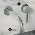 thumbnail image 5 of Ivy Single-Handle Wall Mount Bathroom Faucet in Polished Chrome, 5 of 8