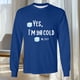 thumbnail image 5 of Amzcrzy - Sudadera Para Hombre, Estilo Veraniego, Holgada, Informal, Estampada, De Manga Larga Y Cuello Redondo, Color Azul, Xl, 5 of 5