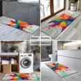 thumbnail image 2 of Colorful Radial Paint Burst Kitchen Rug Mat,Kitchen Runner Rugs Non Skid Washable,Decorative Kitchen Floor Mats for Kitchen,Sink,Laundry,17"X47", 2 of 5