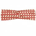 thumbnail image 1 of Retro Headband, Big and Small Polka Dots Pattern Symmetrical Geometric Tile Design Vintage Style, Elastic and Soft Women's Bandana for Sports and Everyday Use, Grey Red Coconut, by Ambesonne, 1 of 3