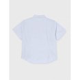 thumbnail image 2 of Fruit Of The Loom- Camisa de manga corta entallada Oxford para mujer (Azul), 2 of 3