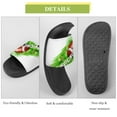 thumbnail image 7 of GZHJMY Stylish Slides for Women Men, Pattern Design with Rugby Ball Soft Flexible Slip-on Sandals Slippers, 7 of 7