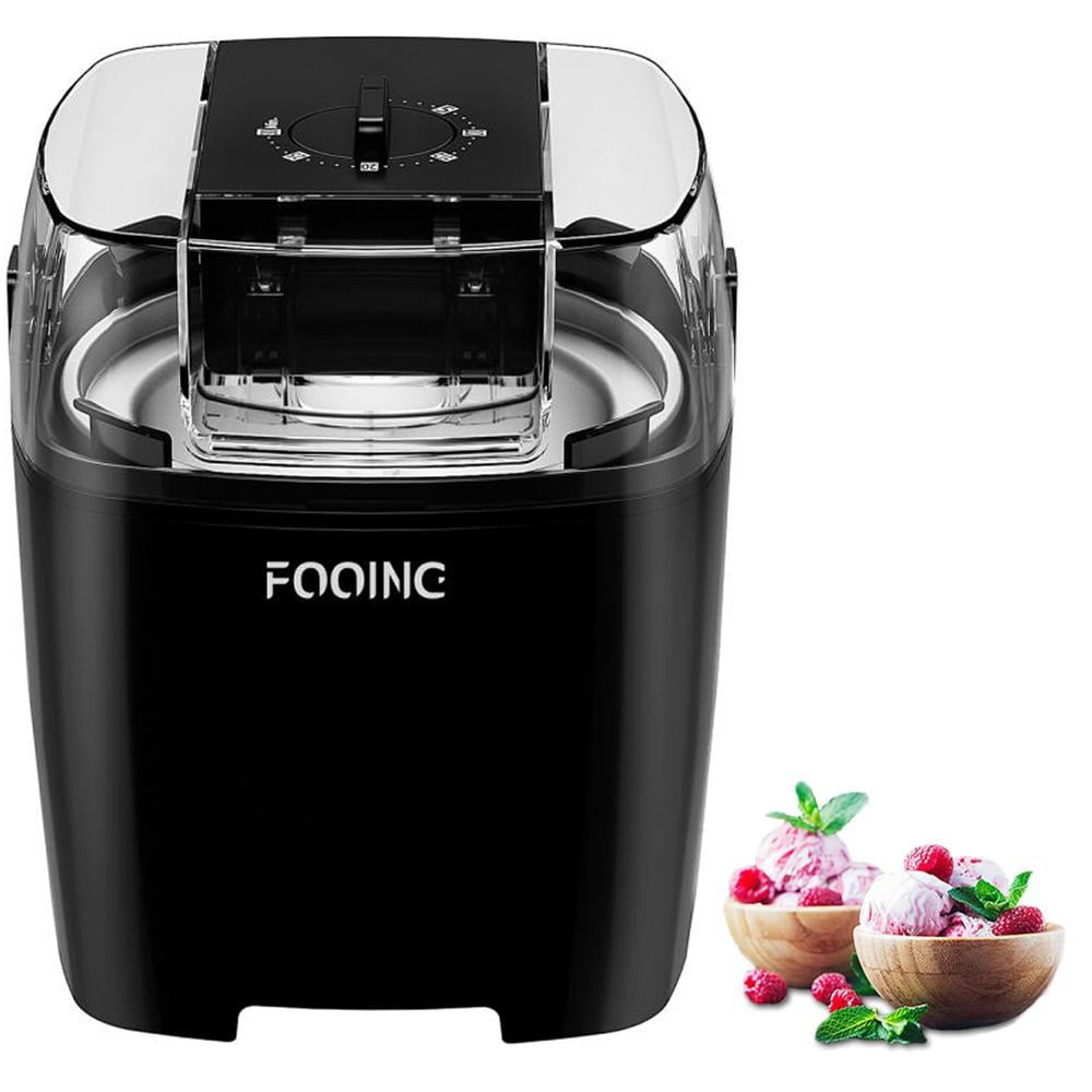 Portable Compact Electric Ice Cream Maker Machine Countertop 1.5 Quart