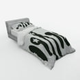 thumbnail image 2 of Ambesonne Black and White Bedding Set 3 Pcs, 70s Woman Retro, Twin XL, Black and White, 2 of 2