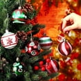 thumbnail image 5 of 24/6pcs Electroplating Christmas Balls Color Painting Xmas Tree Hanging Pendants Xmas Ball Ornaments New Year Party Home Decor, 5 of 5