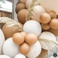 thumbnail image 7 of Neutral Brown Balloon Garland Arch Kit with White, Tan, Brown, Gold Confetti Balloons, 7 of 7