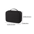 thumbnail image 2 of Bolsas de Almacenamiento Grandes Bolsa de Almacenamiento de Accesorios Digitales Multifuncionales con Gran Capacidad Y Almacenamiento de Doble Capa, Fácil de Llevar, Bolsa de Almacenamiento Impermeabl, 2 of 6