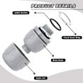 thumbnail image 3 of Tubo flexible de PVC con conector hermético a los líquidos, 3/4 pulgadas, paquete de 60, 3 of 7
