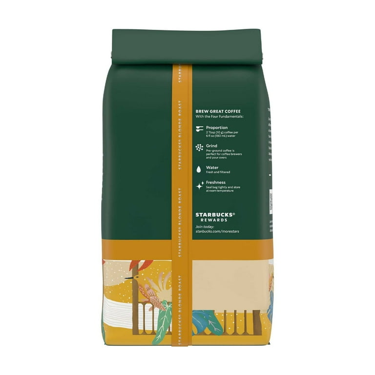 グラウンド コーヒー　18オンス Starbucks Veranda Blend, Blonde Roast, Arabica Coffee, 18 oz